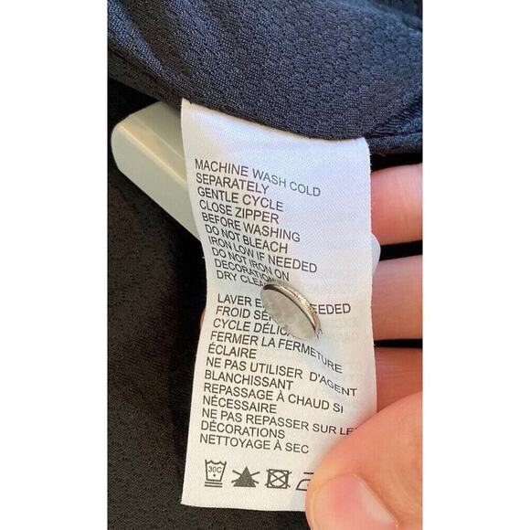 Blanc Noir Full Zip Jacket Size XL Men’s Black - Picture 5 of 9